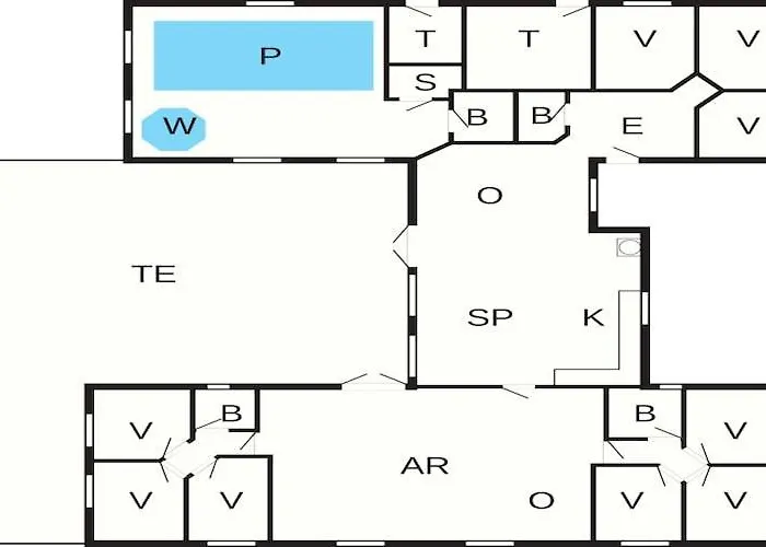 Vakantiehuis 24 Persons In *